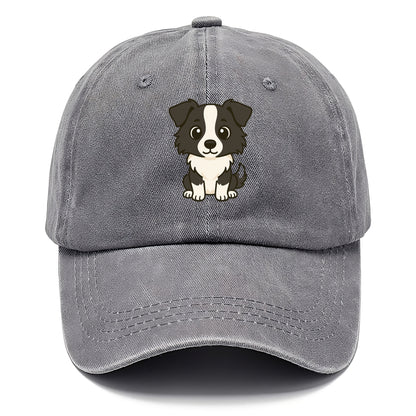 kawaii Border Collie Hat