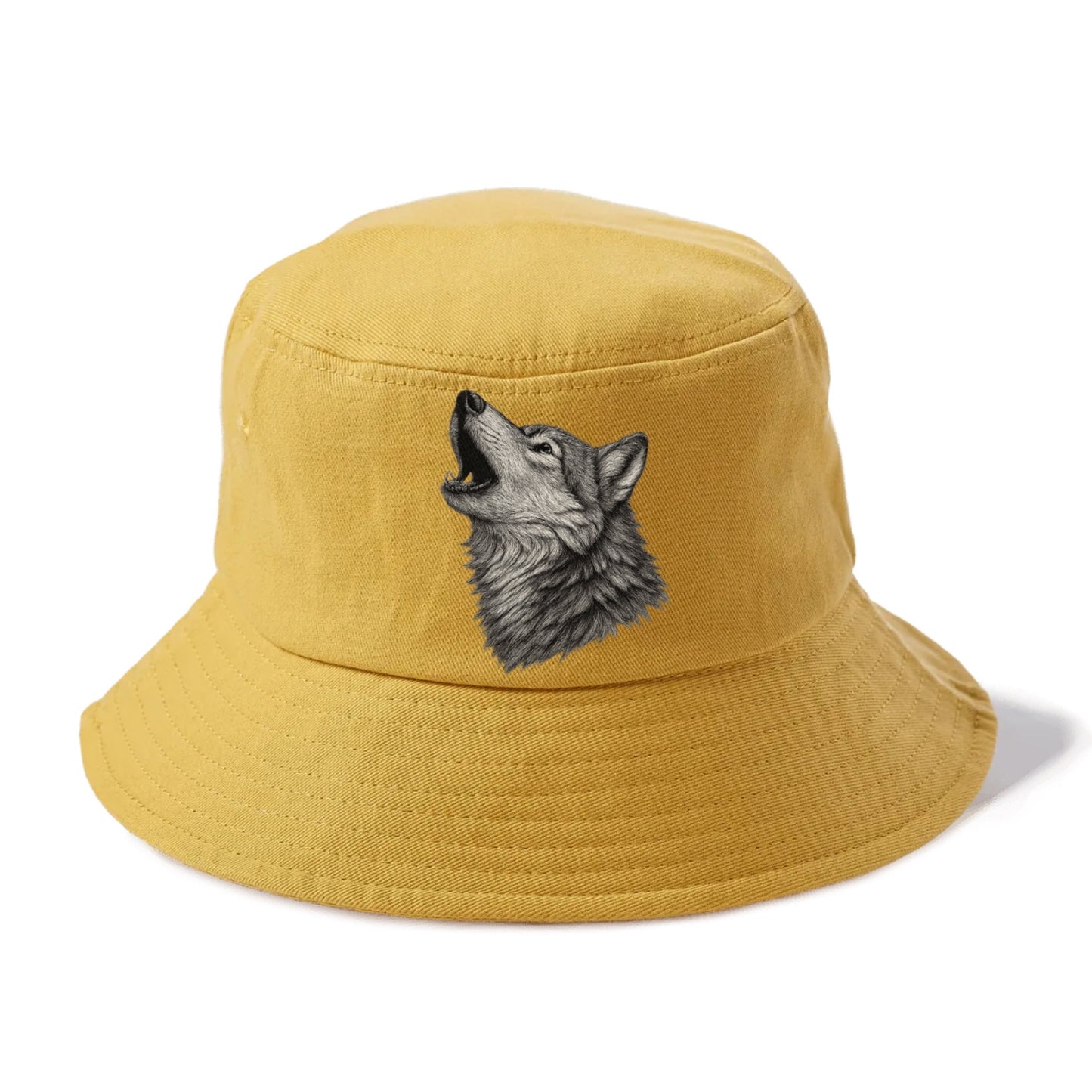 wolf howling Hat