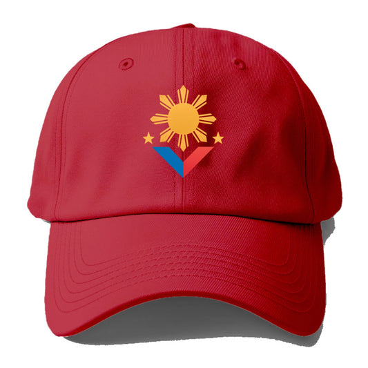 philippines flag sun and Hat