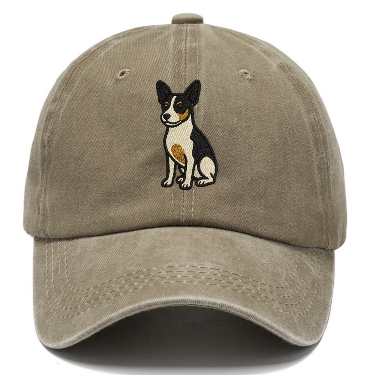 Rat Terrier Tri Color Pose Hat