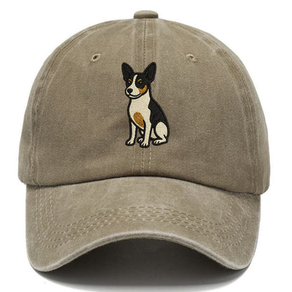 Rat Terrier Tri Color Pose Hat