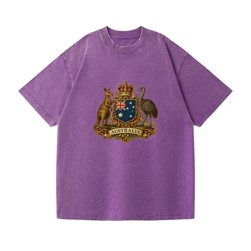 Heritage Coat Badge Vintage T-shirt