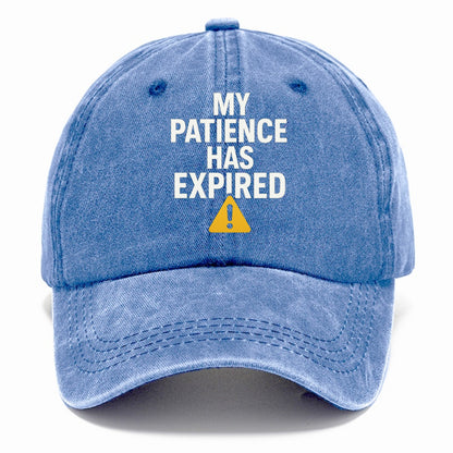 patience has expired Hat