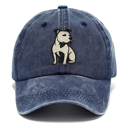 Staffordshire Terrier Blue Design Hat