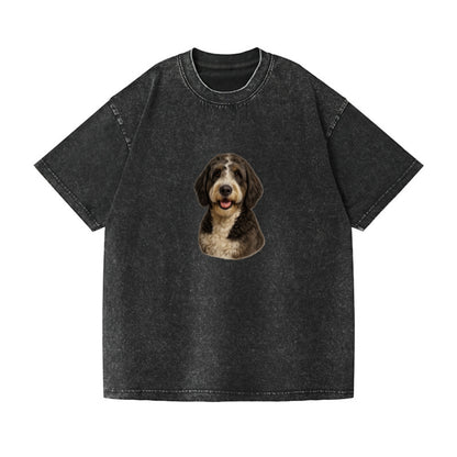 saint berdoodle portrait design Hat