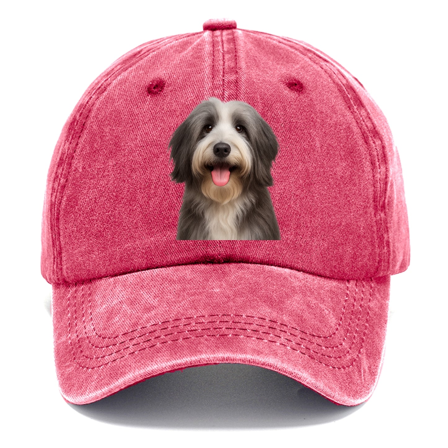 bearded collie: spirited, shaggy soul Hat