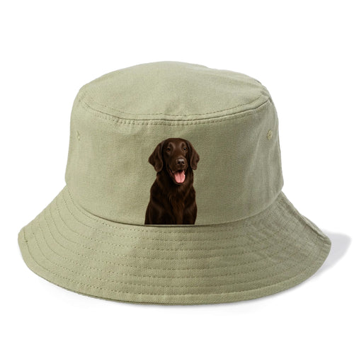 Coated Retriever Joyful Heart Bucket Hat