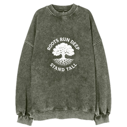 roots run deep stand tall Hat