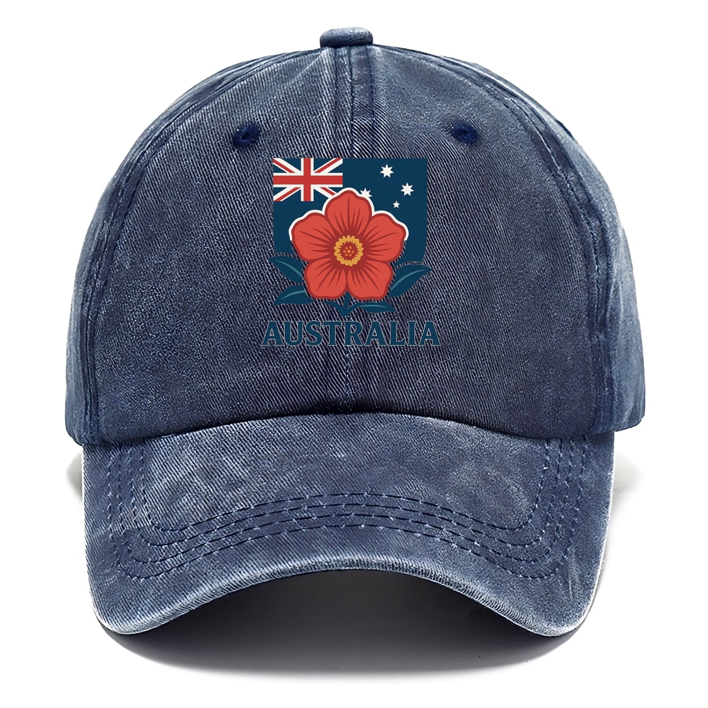 Australian Patriotic Floral Hat