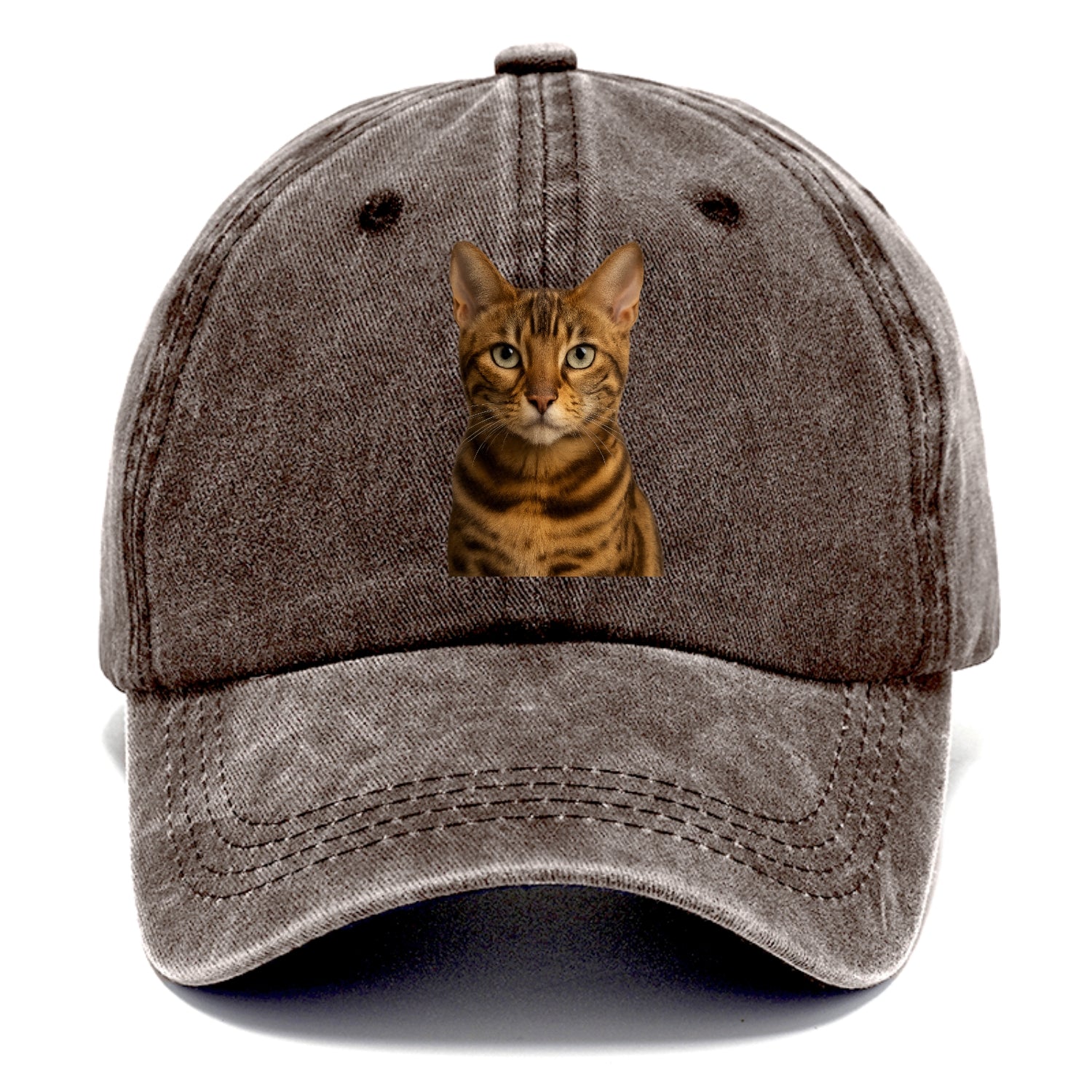 bengal cat portrait design Hat