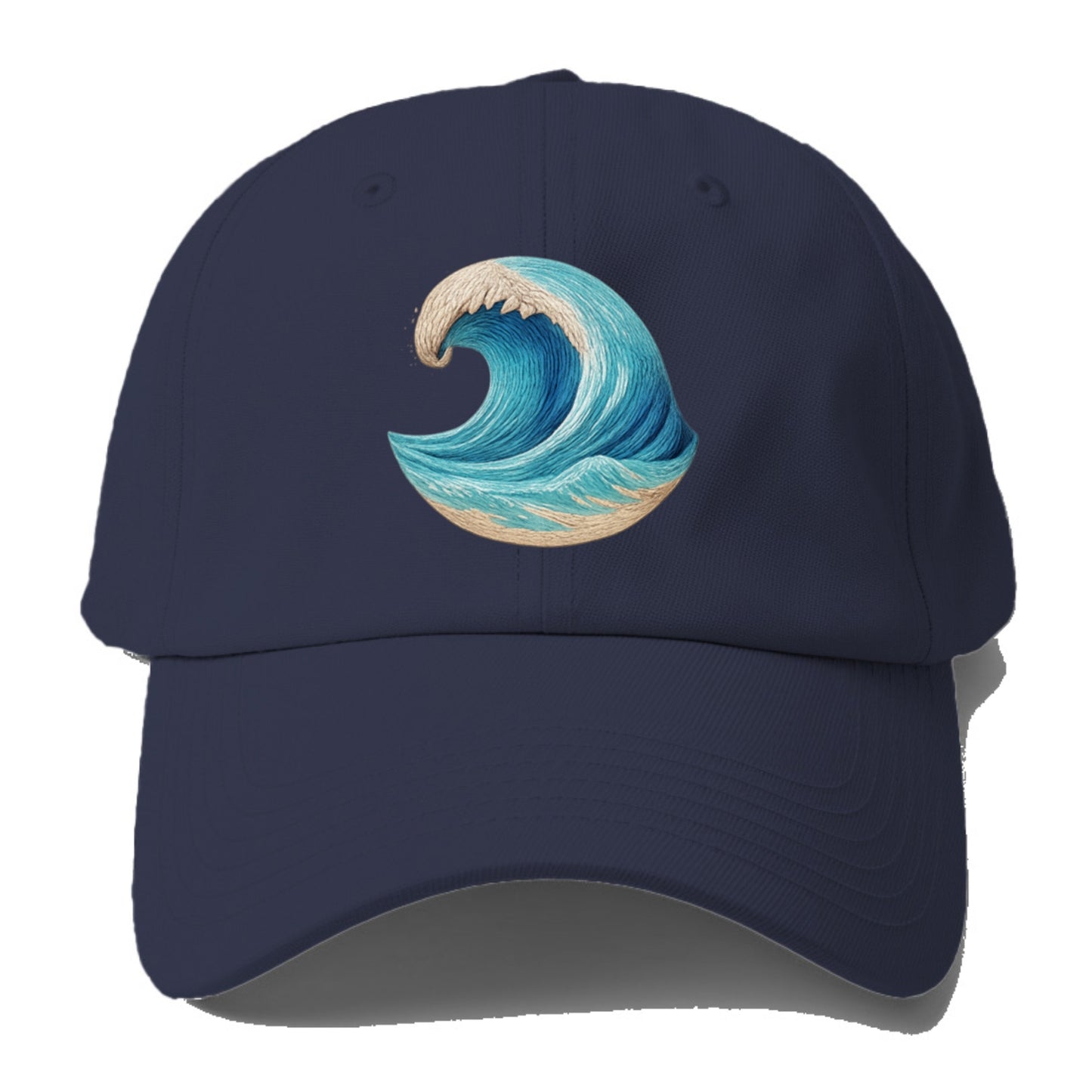 ocean's embrace woven depths Hat