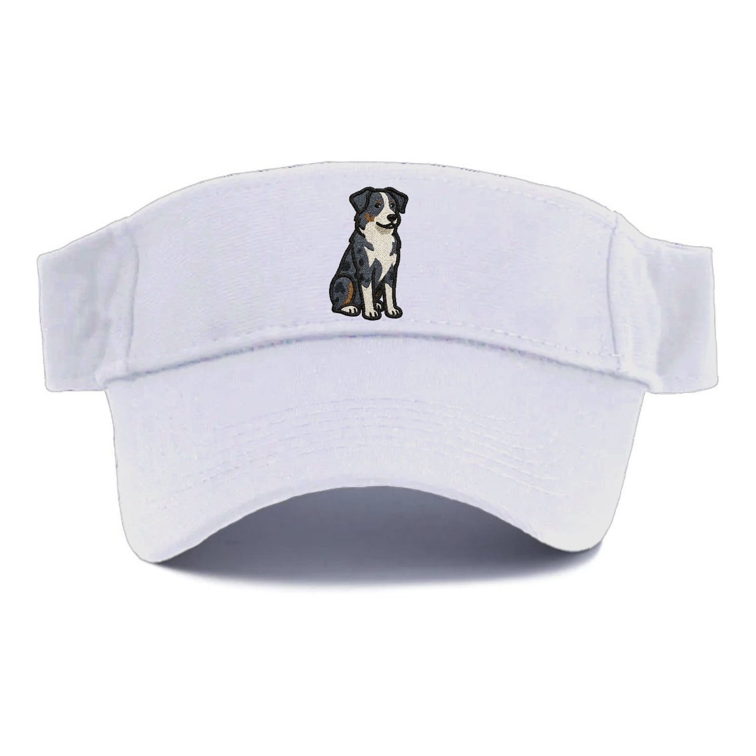 australian-shepherd-blue-merle-vibrant-spirit Hat