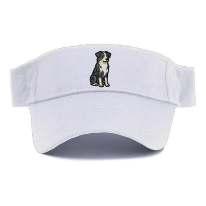 australian-shepherd-blue-merle-vibrant-spirit Hat