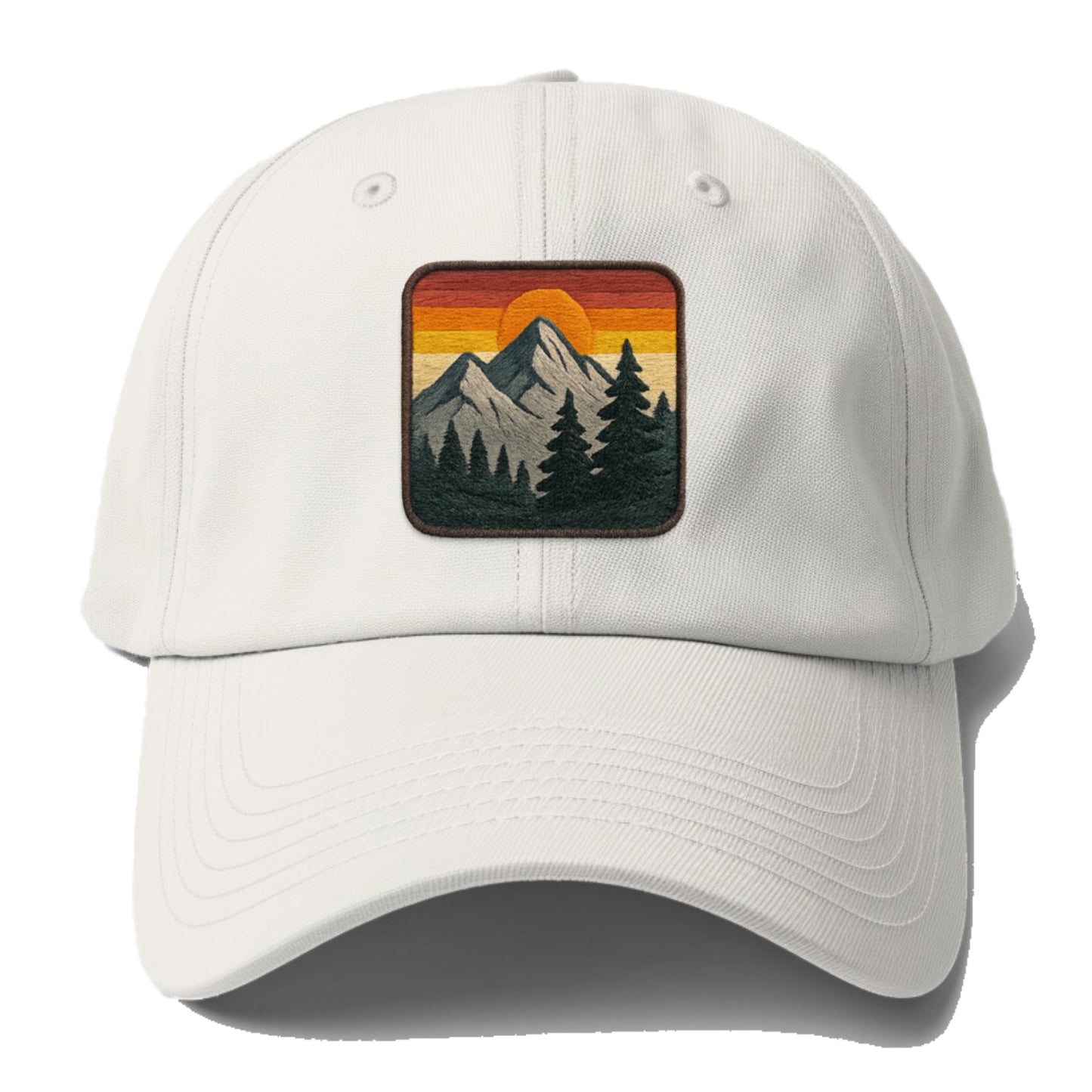 mountain sunset hues Hat