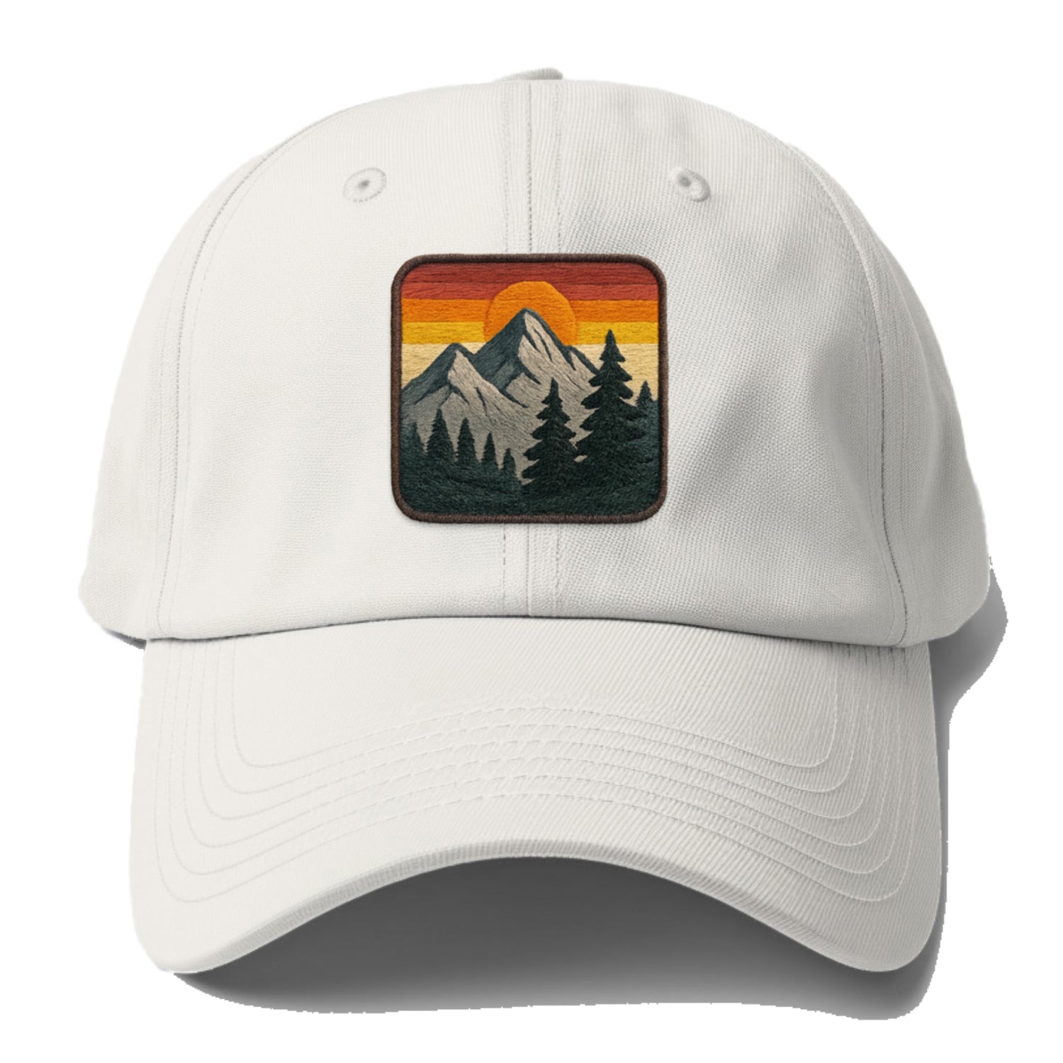 mountain sunset hues Hat
