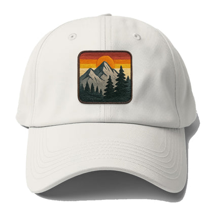 mountain sunset hues Hat
