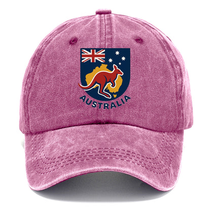 Australian Travel Emblem Hat