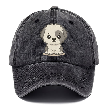 old-english-sheepdog-shaggy-charm Hat