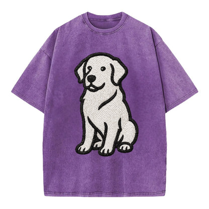 golden-retriever-curious-charm Hat