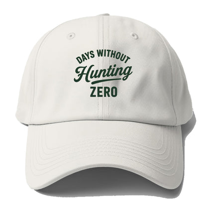 hunting days without, set to zero Hat