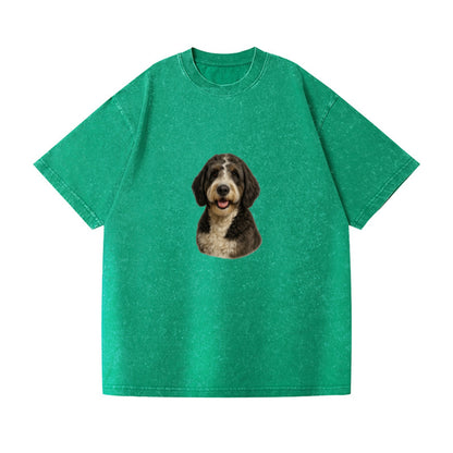 saint berdoodle portrait design Hat