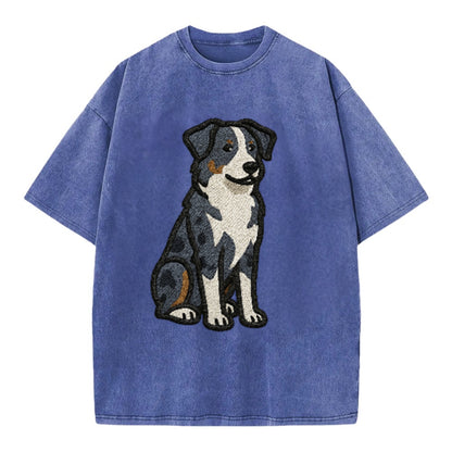 australian-shepherd-blue-merle-vibrant-spirit Hat