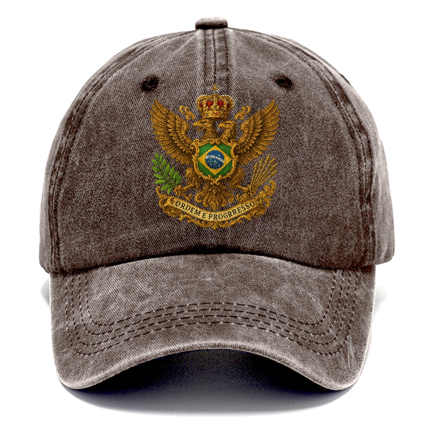 brazil heritage eagle badge Hat