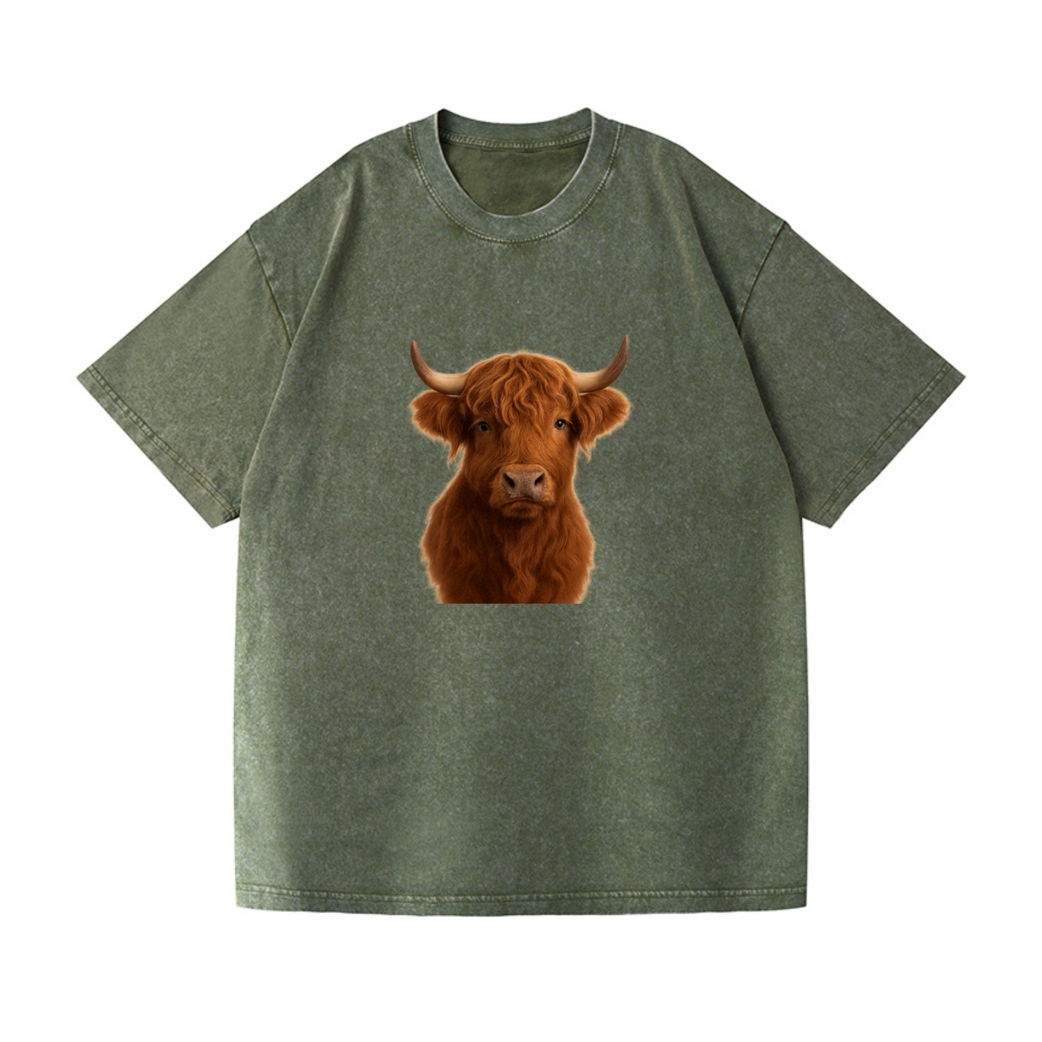 highland cow portrait design Hat