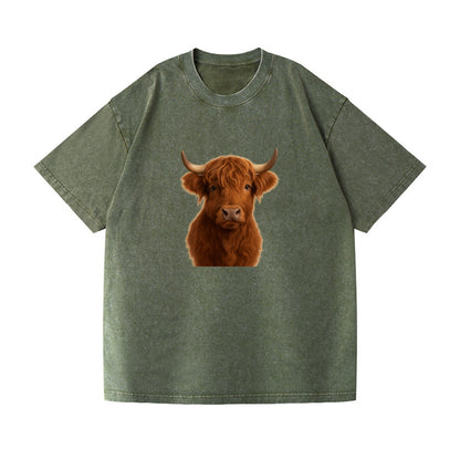 highland cow portrait design Hat