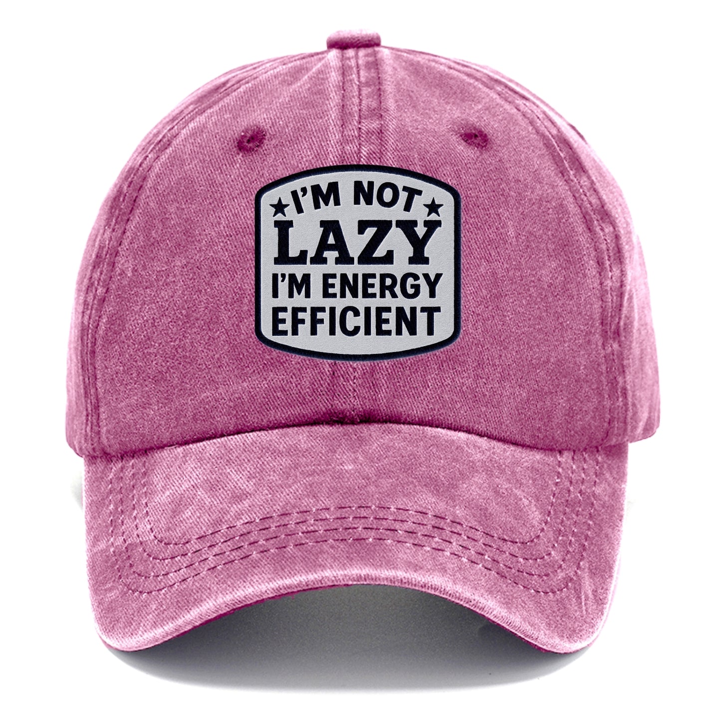 humorous slogan patch Hat