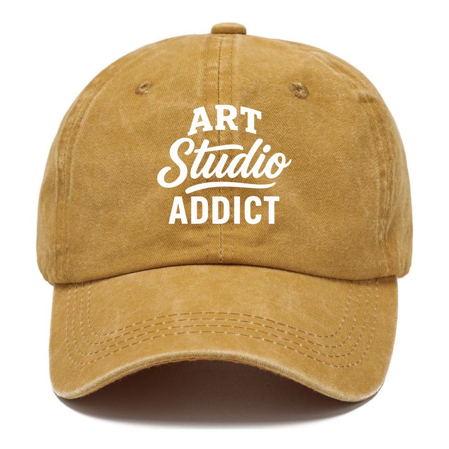 artistic studio addict typography Hat