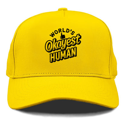 world's okayest human Hat