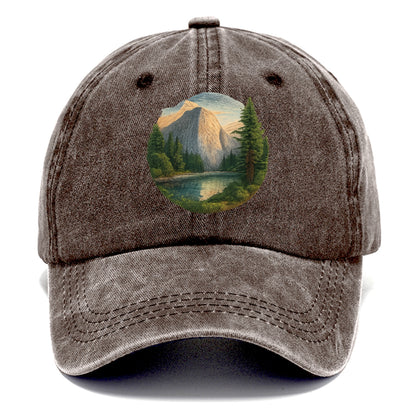 mountain lake serenity Hat