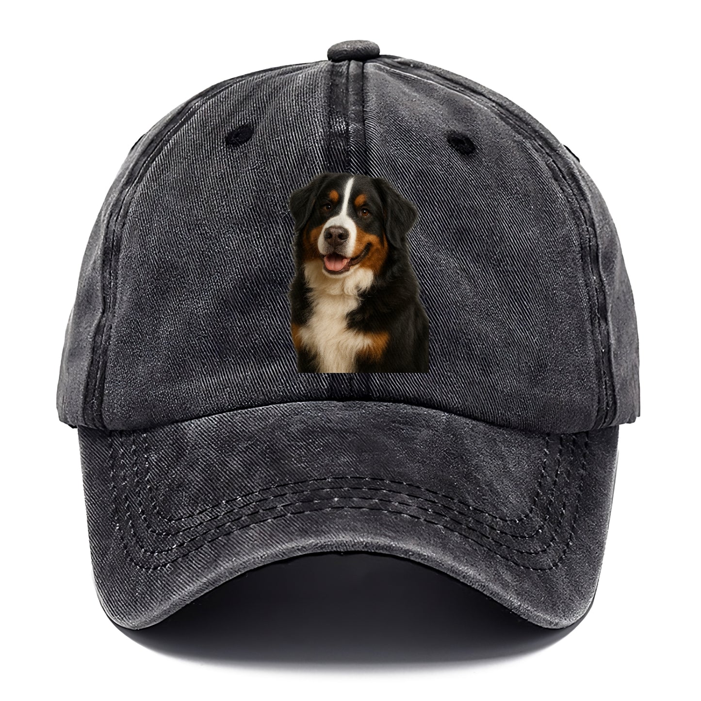 bernese mountain dog portrait design Hat
