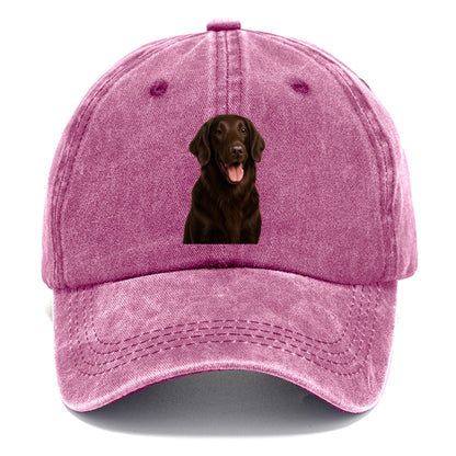 coated retriever joyful heart Hat