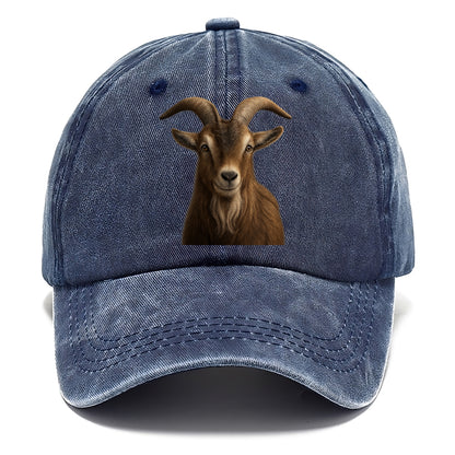 goat portrait design Hat