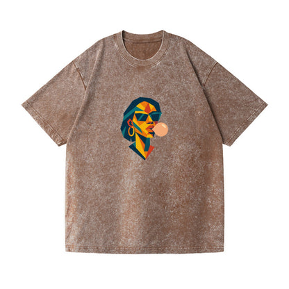 Woman Blowing Bubblegum Hat