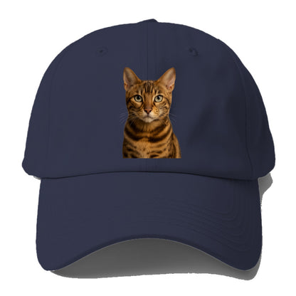 bengal cat portrait design Hat
