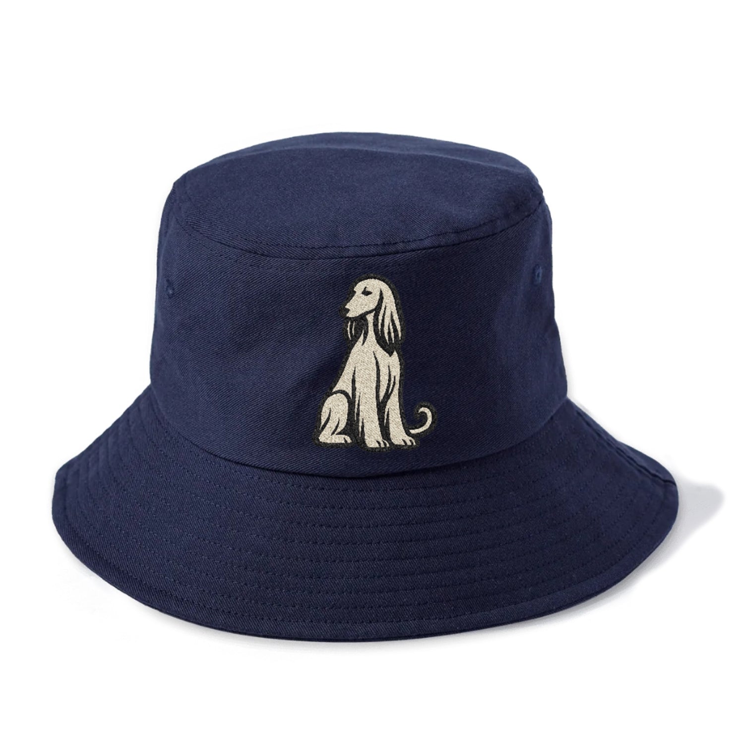 Afghan Hound Cream Colored Design Hat