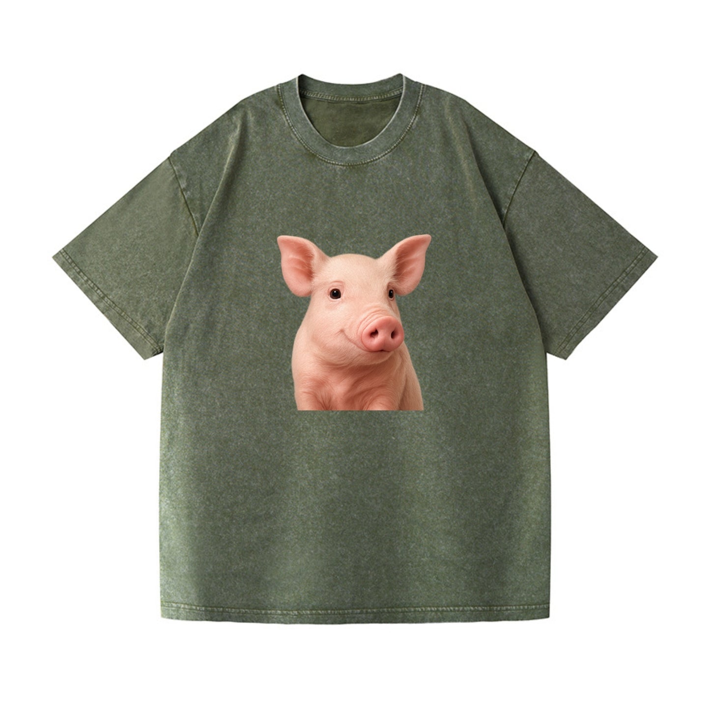 pig portrait design Hat