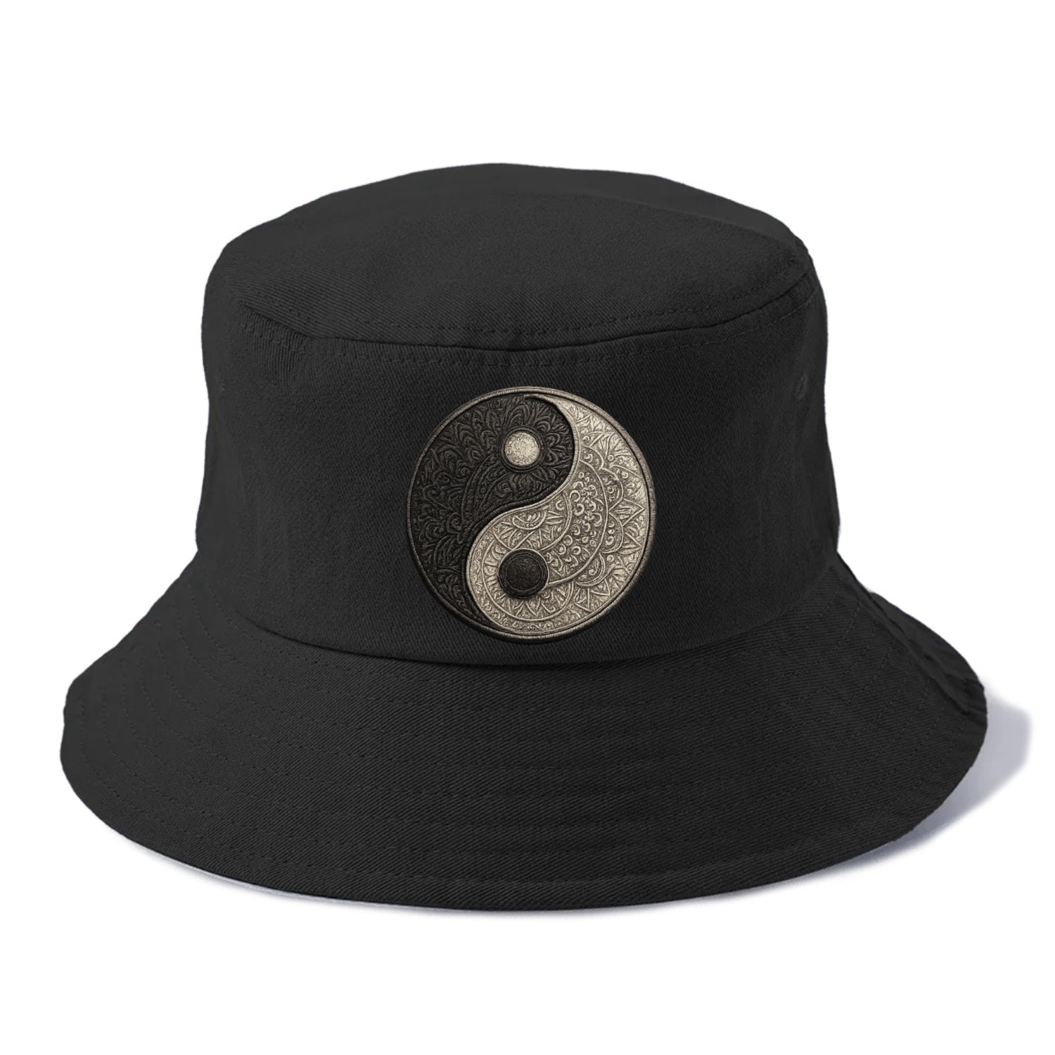 mandala yin yang pattern Hat