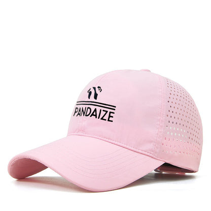 Pandaize Unisex Quick-Dry Mesh Baseball Cap – Lightweight Nylon Sun Protection Hat for Summer
