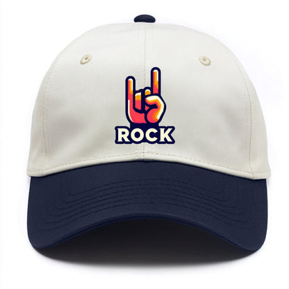 hand horn rock 2 Hat