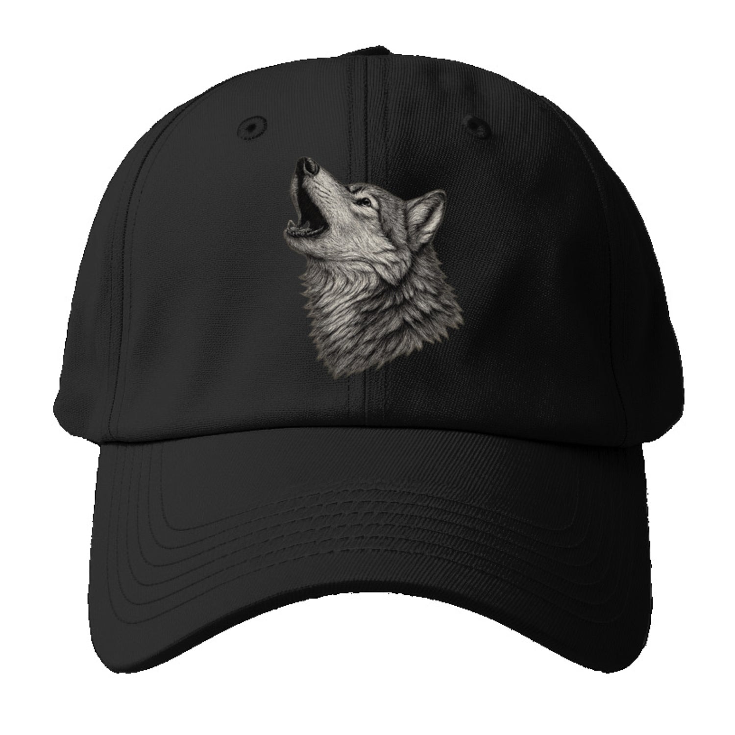 wolf howling Hat
