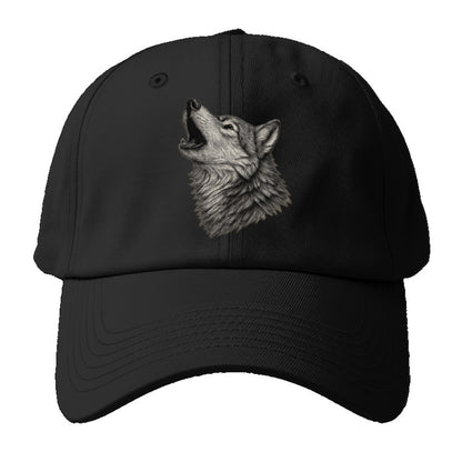 wolf howling Hat