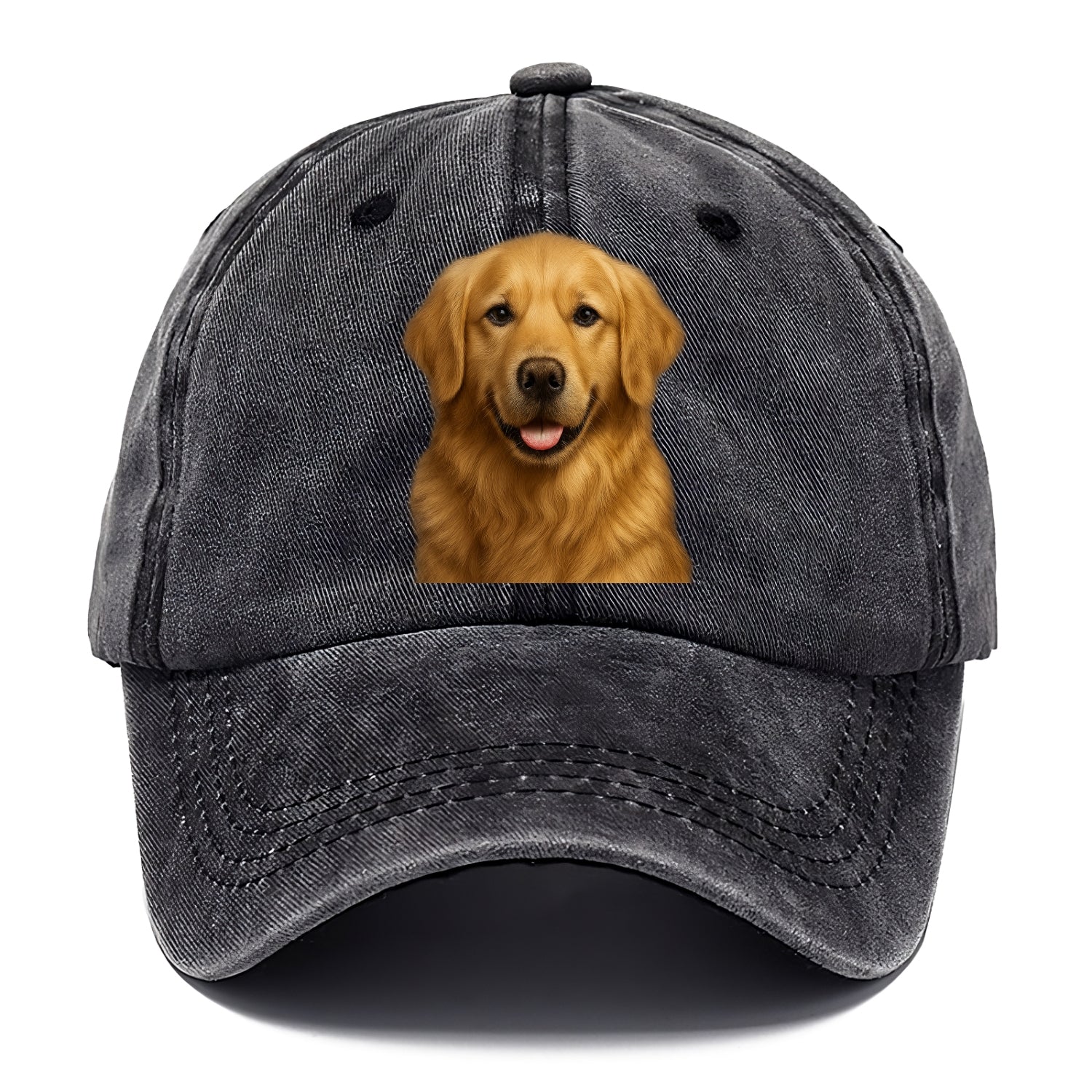 Golden Retriever Portrait Hat