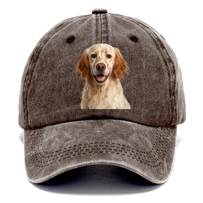english setter: elegant field companion Hat