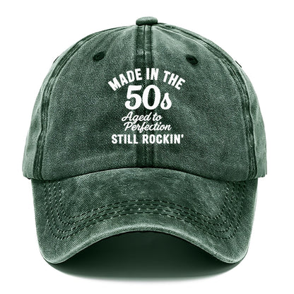 born in the 50s rocking Hat
