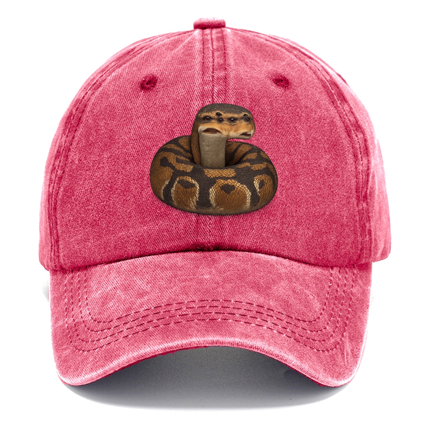 snake portrait design Hat