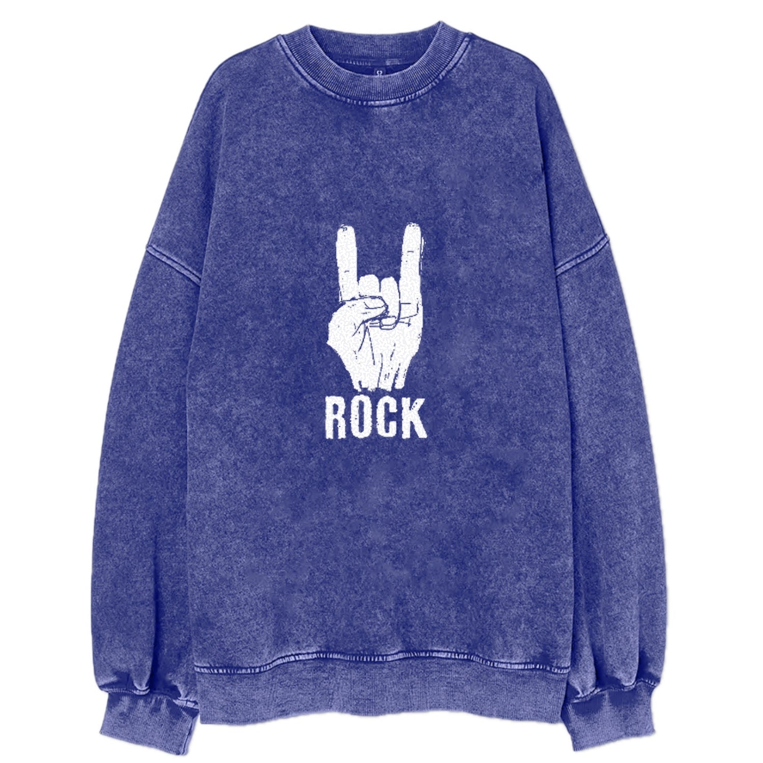 hand horn rock n roll Hat